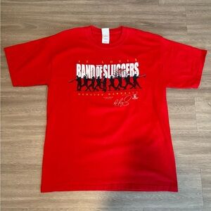 Albert Pujols St. Louis Band of Sluggers Red T-Shirt